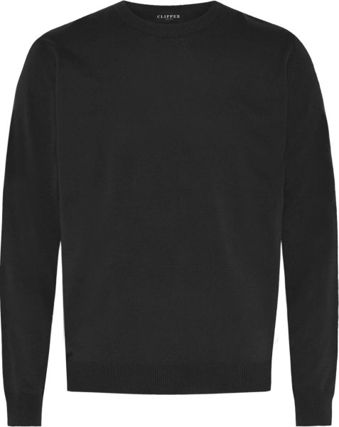 Zoom bild av Stockholm mens pullover round neck, black