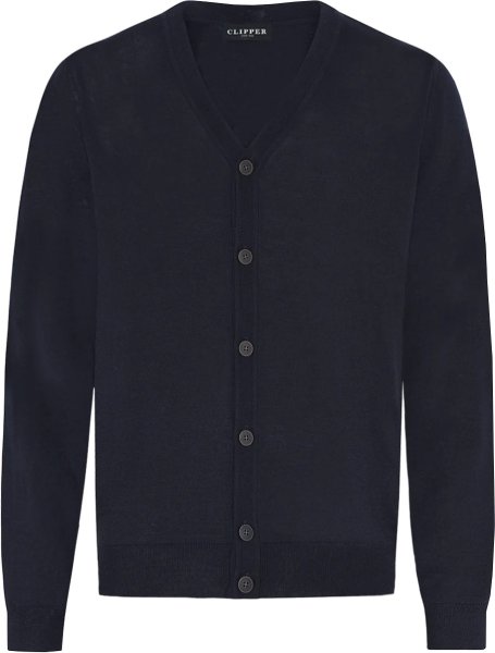 Zoom bild av Copenhagen mens cardigan v-neck, navy