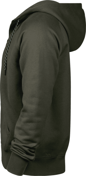 Zoom bild av Fashion Full Zip Hood Deep Green