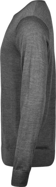 Zoom bild av Crew Neck Knit Grey Melange