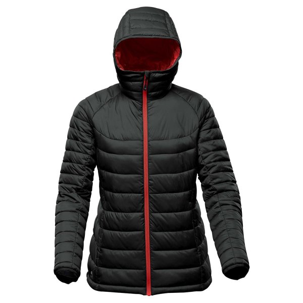 Zoom bild av Women's Stavanger Thermal Jacket, black/red
