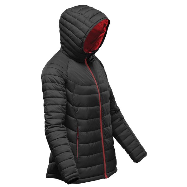 Zoom bild av Women's Stavanger Thermal Jacket, black/red
