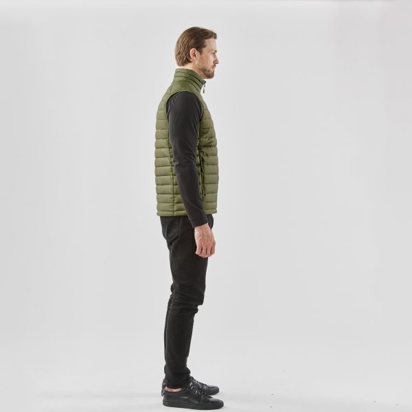 Zoom bild av Men's Stavanger Thermal Vest, sage green/graphite