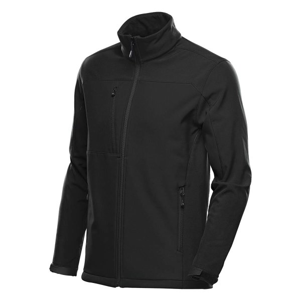 Zoom bild av Men's Cascades Softshell, black
