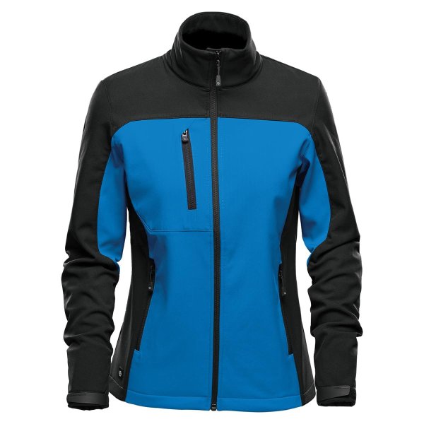 Zoom bild av Women's Cascades Softshell, azur/black