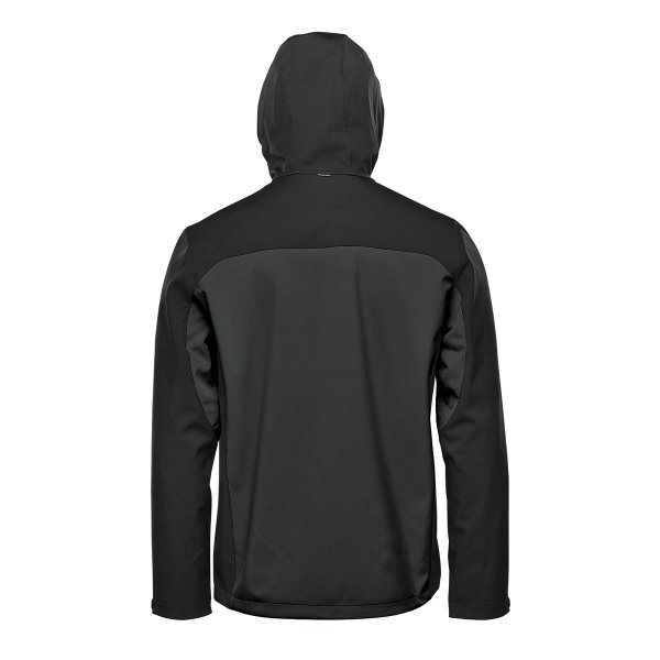 Zoom bild av Men's Cascades Softshell Hoody, dolphin/black
