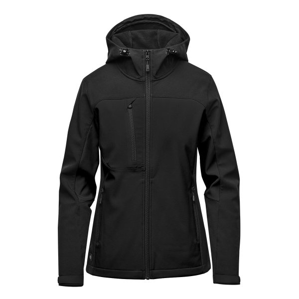 Zoom bild av Women's Cascades Softshell Hoody, black