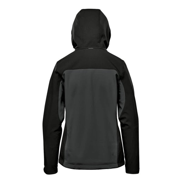 Zoom bild av Women's Cascades Softshell Hoody, dolphin/black