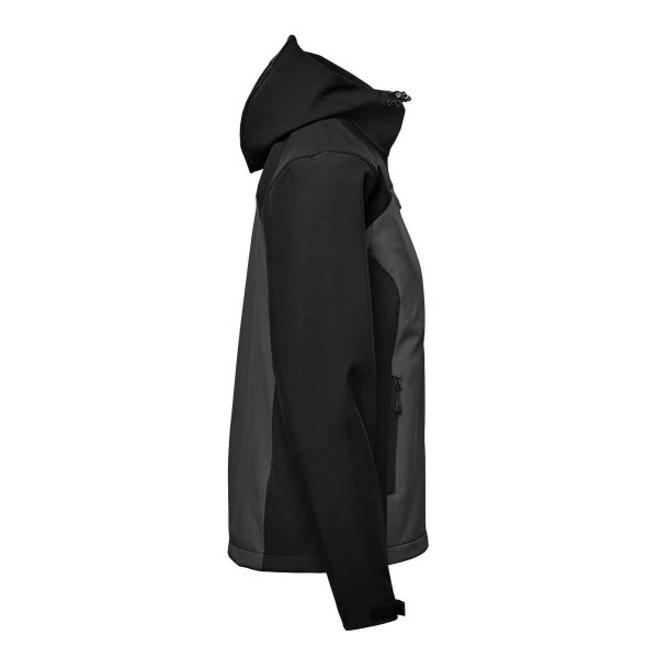 Zoom bild av Women's Cascades Softshell Hoody, dolphin/black