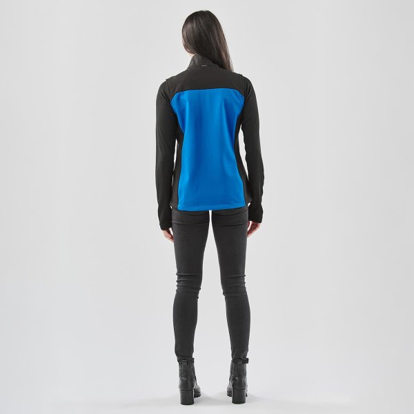 Zoom bild av Women's Cascades Softshell Vest, azur/black