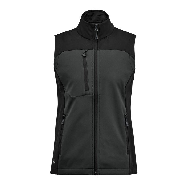 Zoom bild av Women's Cascades Softshell Vest, dolphine/black