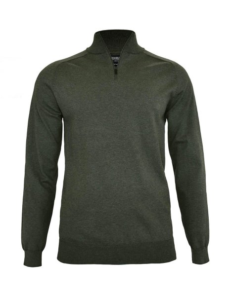 Zoom bild av Elegant 1/4-Zip, olive