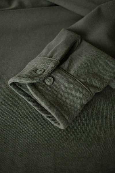 Zoom bild av Woman Deluxe longsleeve polo, olive