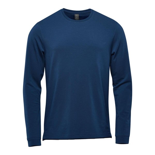 Zoom bild av Men's Montebello Performance Long Sleeve Tee, indigo