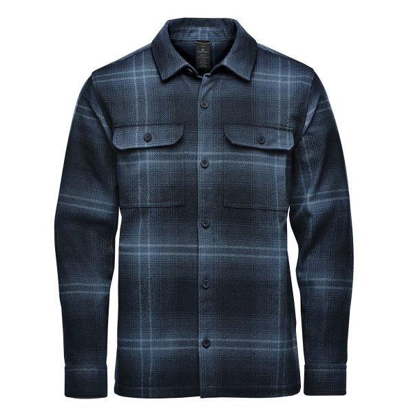Zoom bild av Men's Highland Shacket, midnight/dusk