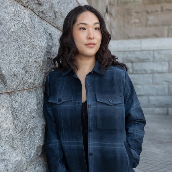 Zoom bild av Women's Highland Shacket, midnight/dusk