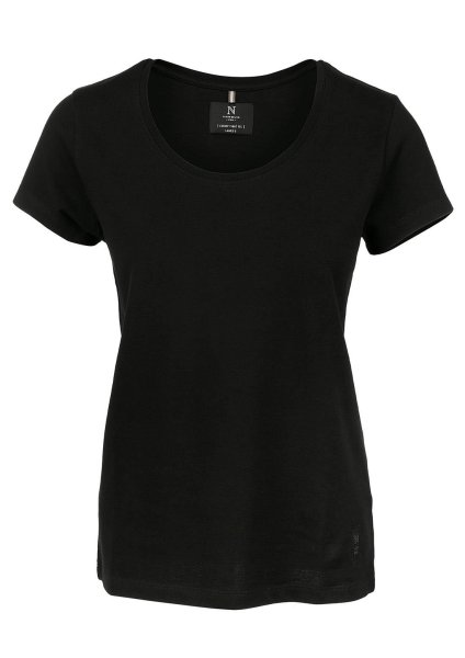Zoom bild av Woman pique tee, black