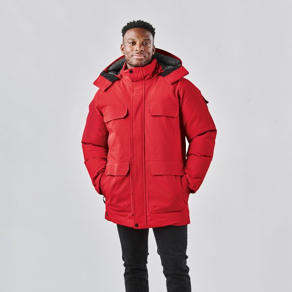 Zoom bild av Men's Denali Parka, red