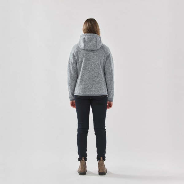 Zoom bild av Women's Avalante Full Zip Fleece Hoody, granite heather