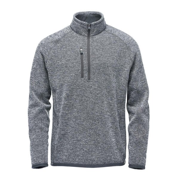 Zoom bild av Men's Avalante 1/4 Zip Pullover, granite heather