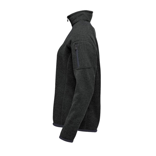 Zoom bild av Women's Avalante 1/4 Zip Pullover, black heather