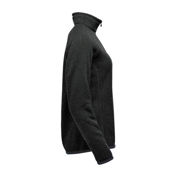 Zoom bild av Women's Avalante 1/4 Zip Pullover, black heather