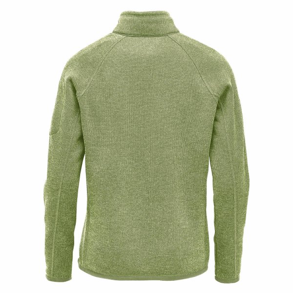 Zoom bild av Women's Avalante 1/4 Zip Pullover, sage green heather