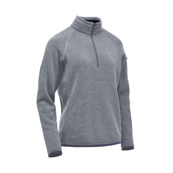 Zoom bild av Women's Avalante 1/4 Zip Pullover, granite heather