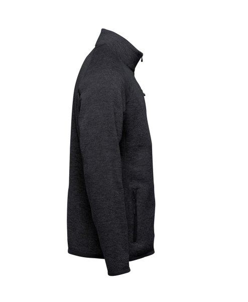 Zoom bild av Men's Avalante Full Zip Fleece Jacket, black heather