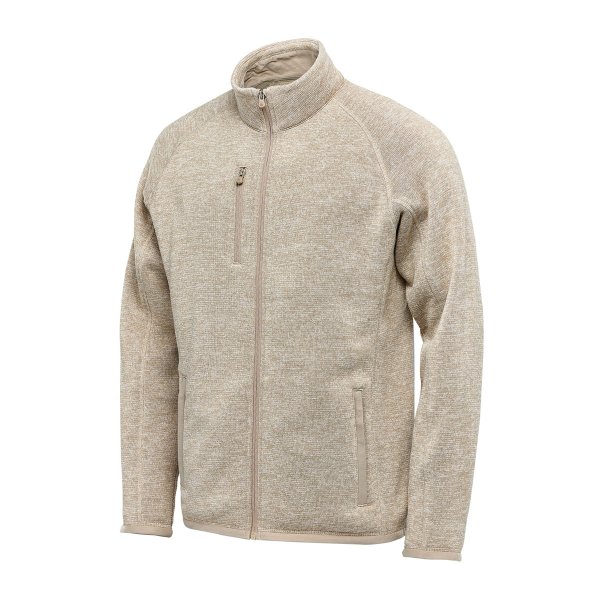 Zoom bild av Men's Avalante Full Zip Fleece Jacket, oatmeal heather