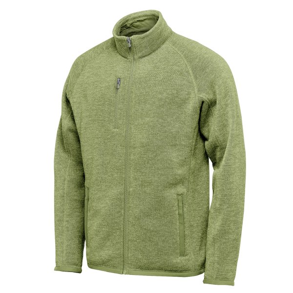 Zoom bild av Men's Avalante Full Zip Fleece Jacket, sage green heather