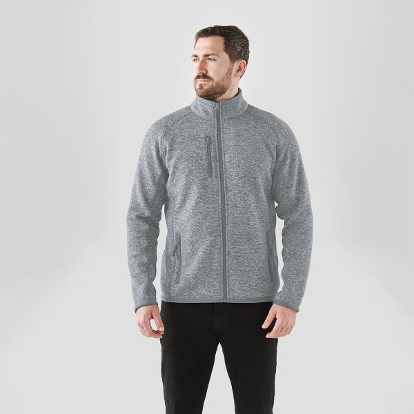 Zoom bild av Men's Avalante Full Zip Fleece Jacket, granite heather