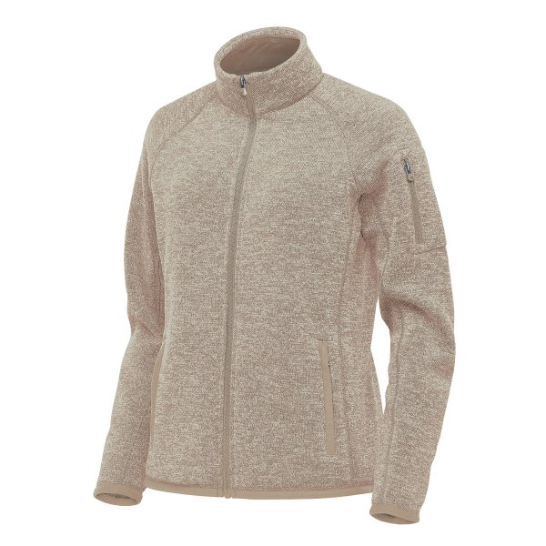 Zoom bild av Women's Avalante Full Zip Fleece Jacket, oatmeal heather