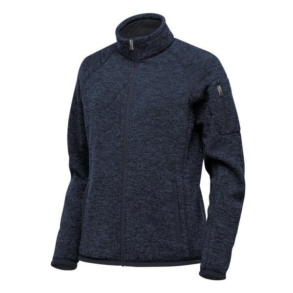 Zoom bild av Women's Avalante Full Zip Fleece Jacket, navy heather