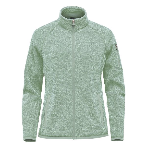 Zoom bild av Women's Avalante Full Zip Fleece Jacket, ice blue heather