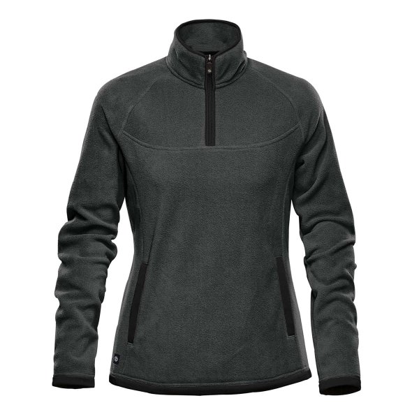 Zoom bild av Women's Shasta Tech Fleece 1/4 Zip, graphite/black