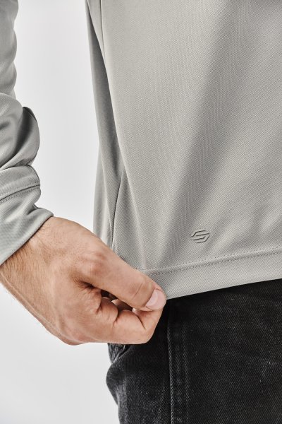 Zoom bild av Men's Monterey 1/4 Zip Pullover, steel grey