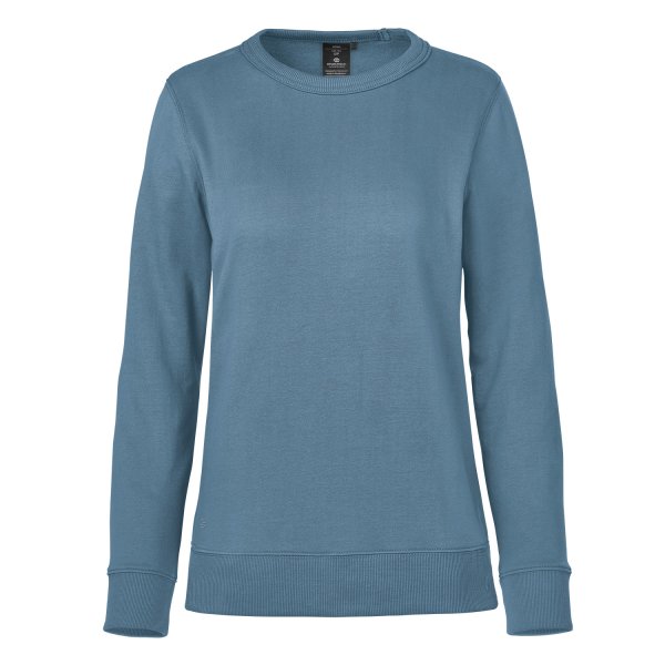 Zoom bild av Women's Stockton Fleece Crew Neck, retro blue