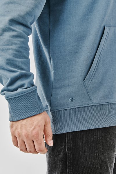 Zoom bild av Men's Stockton Fleece Pullover Hoody, retro blue