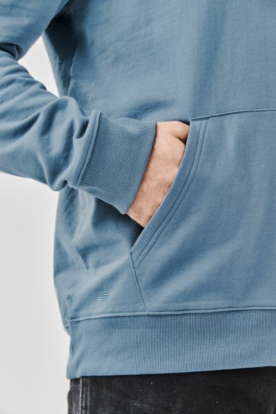 Zoom bild av Men's Stockton Fleece Pullover Hoody, retro blue