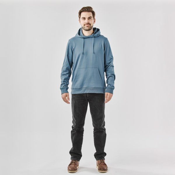Zoom bild av Men's Stockton Fleece Pullover Hoody, retro blue