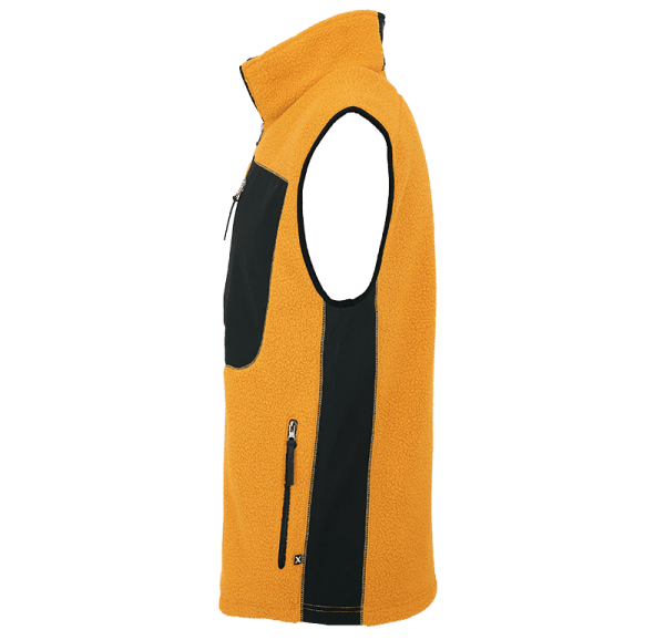 Zoom bild av Pile Fleece Vest, orange/black