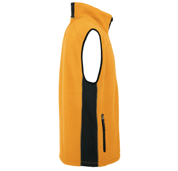 Zoom bild av Pile Fleece Vest, orange/black