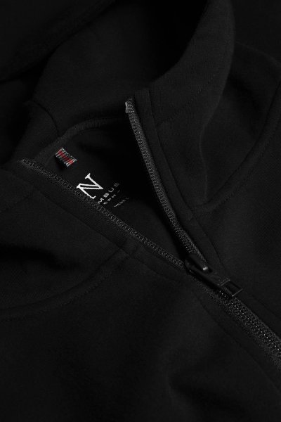 Zoom bild av Premium Double-faced hoodie, black