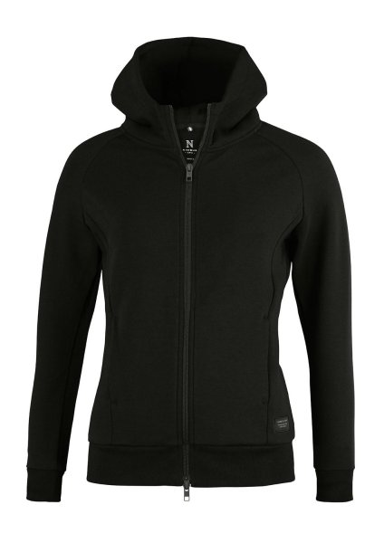 Zoom bild av Woman premium Double-faced hoodie, black