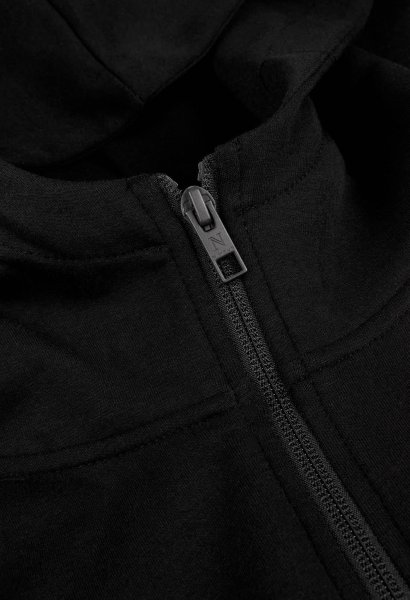 Zoom bild av Woman premium Double-faced hoodie, black