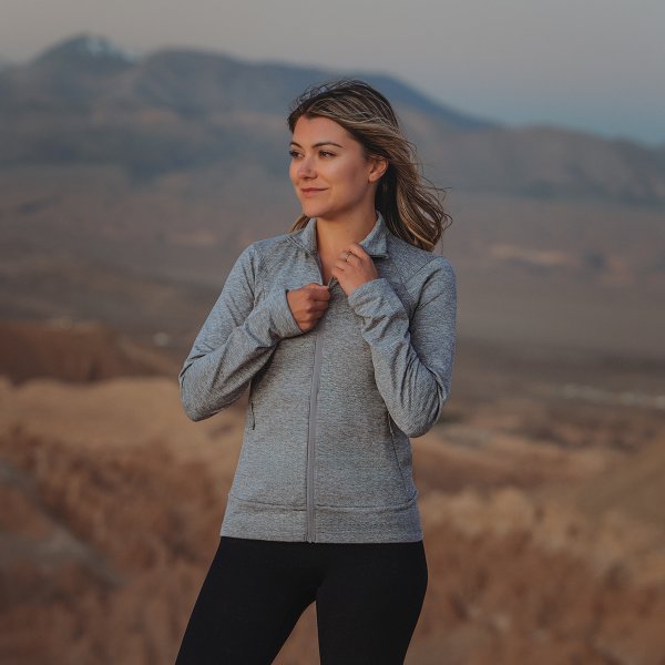 Zoom bild av Women's Treeline Performance Jacket, grafite heather