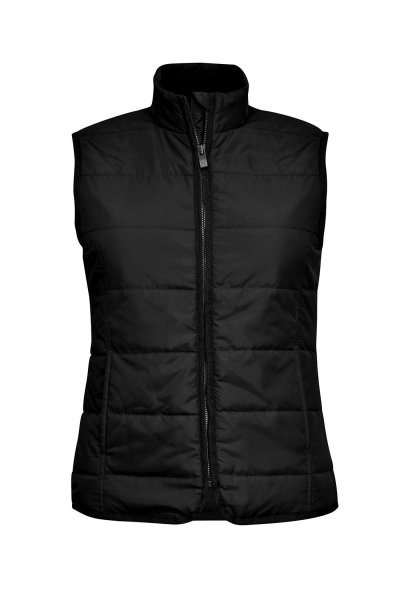 Zoom bild av Woman horizontal quilted gilet, black