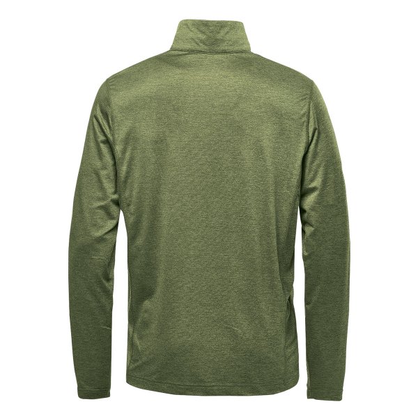 Zoom bild av Men's Milano 1/4 Zip Pullover, sage green heather