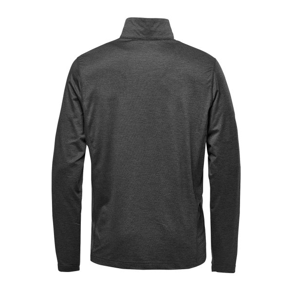Zoom bild av Men's Milano 1/4 Zip Pullover, charcoal heather
